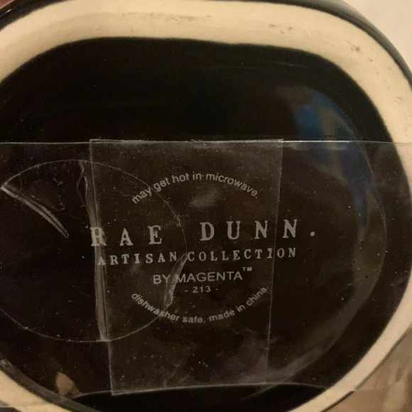 Rae Dunn 2pc MAGIC Halloween Tea Cup & Cat Lid Set - Picture 3 of 4